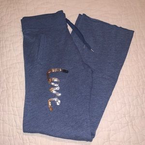 Heather Navy Sweatpants